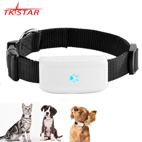 2G GSM GPS Tracker Pet TK911 GPS Locator Mini GPS Pets Tracker 2G GSM Best Dog GPS Tracker with Free APP Waterproof IP67 - Golden High-Tech