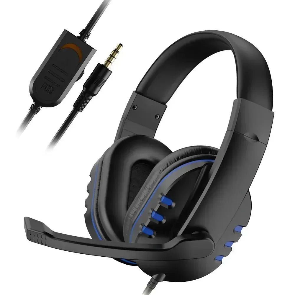Casque filaire Gamer avec micro casque antibruit pour PC ordinateur portable PS4 PS5 Nintendo tablette écouteurs