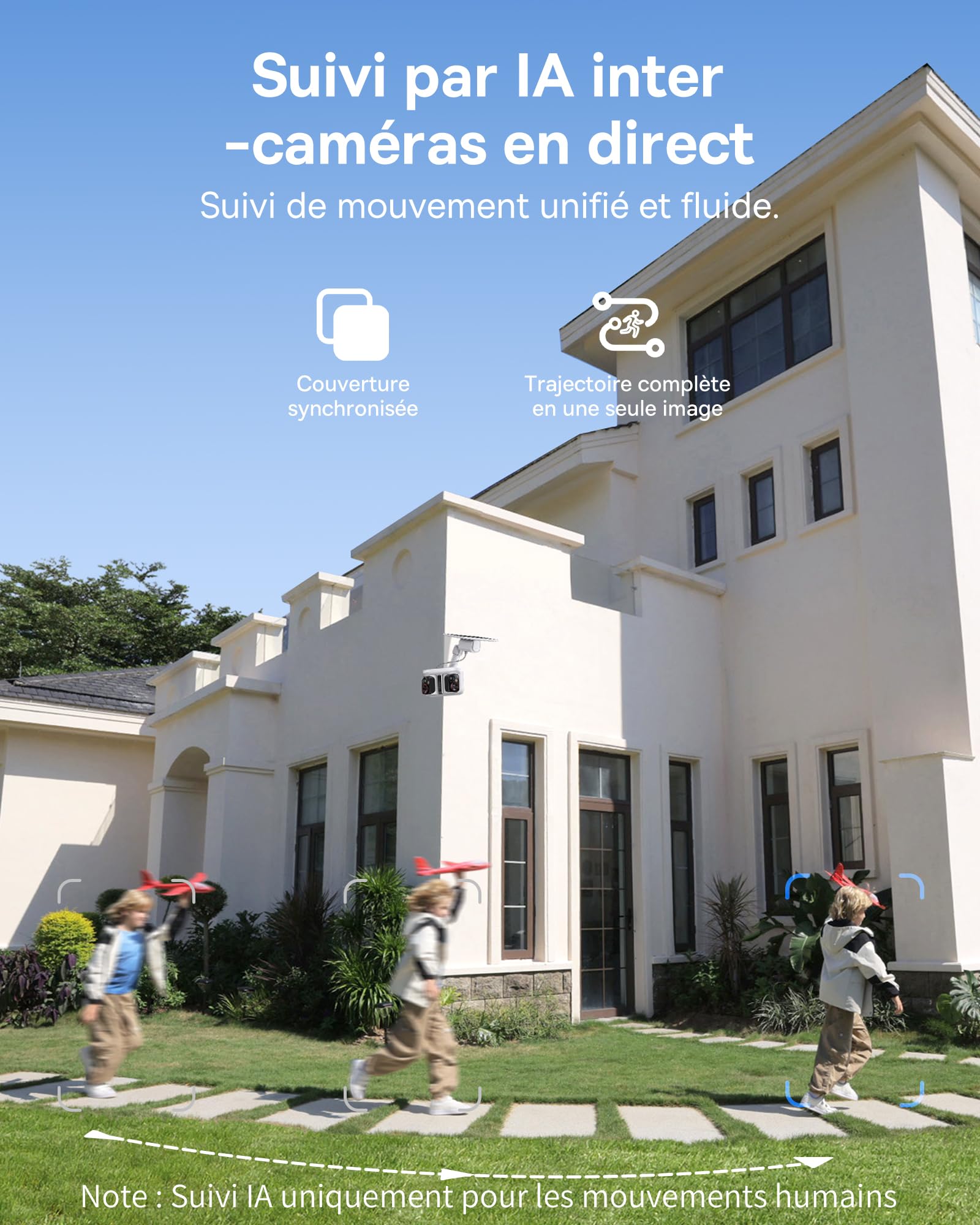 Baseus X1 Pro Caméra Extérieure IA 300°