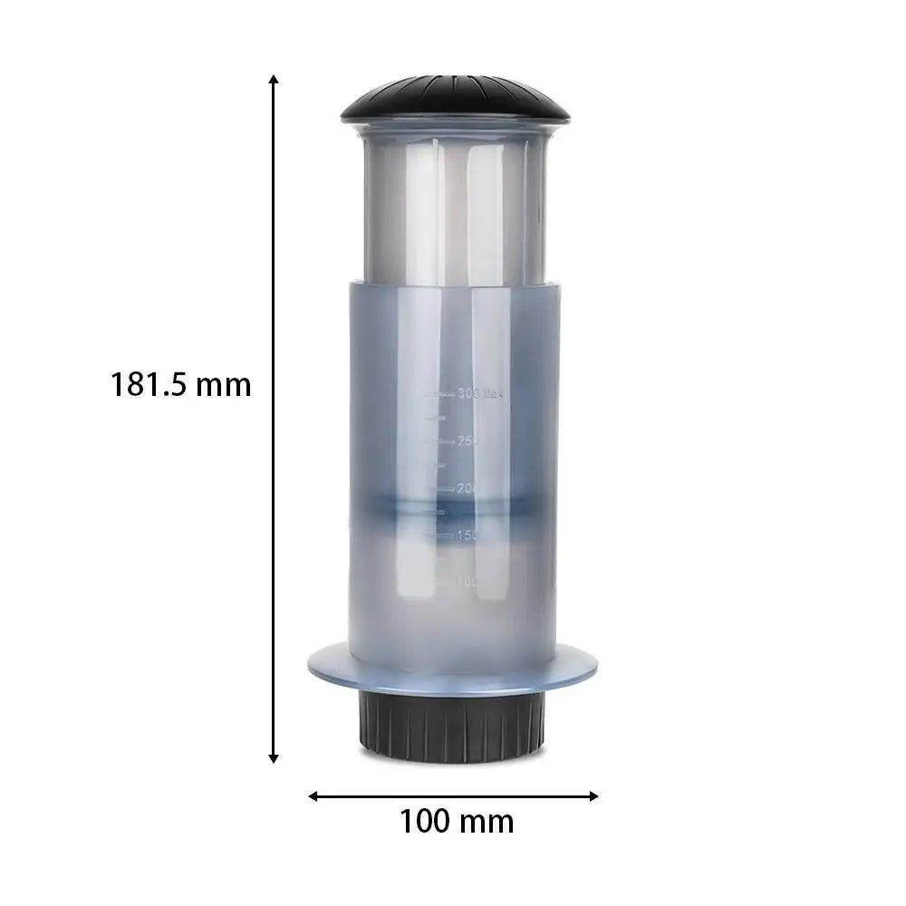 Cafetière expresso Portable, presse française, cafetière pour Machine AeroPress avec 50 filtres, Kit de papier, outils Barista - Golden High-Tech