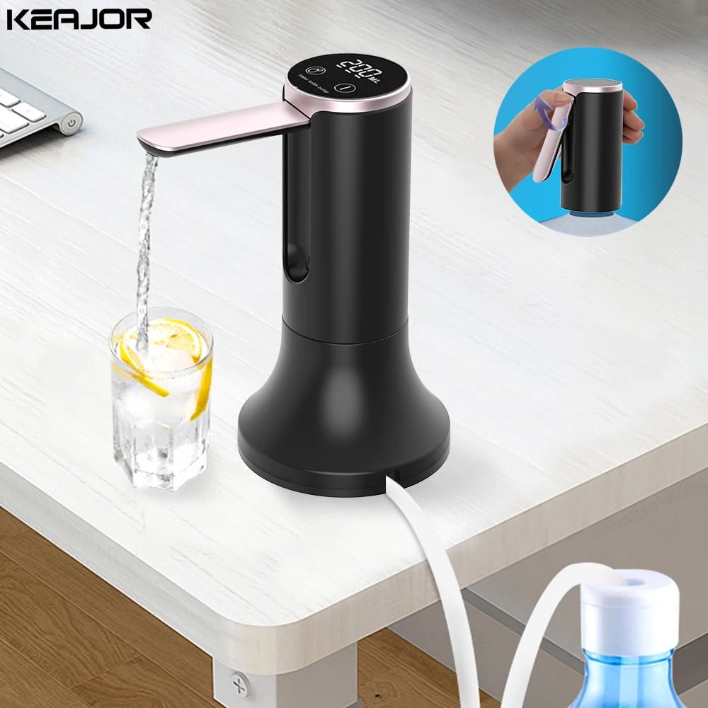 Distributeur d'Eau Électrique USB pour Bouteille 19L - Golden High-Tech