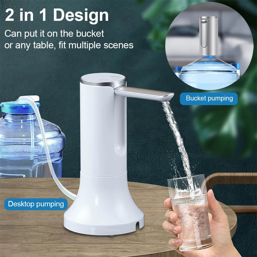 Distributeur d'Eau Électrique USB pour Bouteille 19L - Golden High-Tech