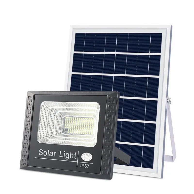 JVEE Projecteur Solaire 30W IP67 avec Télécommande - Golden High-Tech