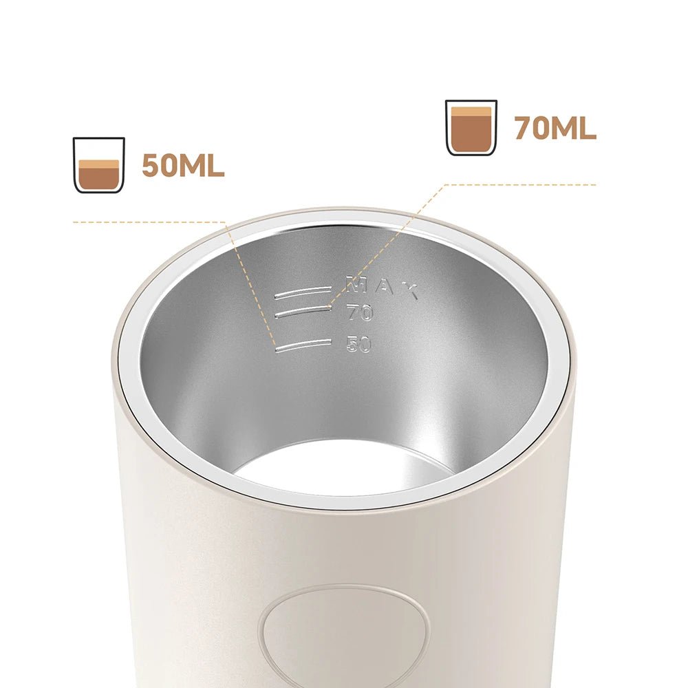 Machine à café expresso portable de voyage 2 en 1 pour voitures familles camping en plein air machine à café capsule poudre Nespresso - Golden High-Tech