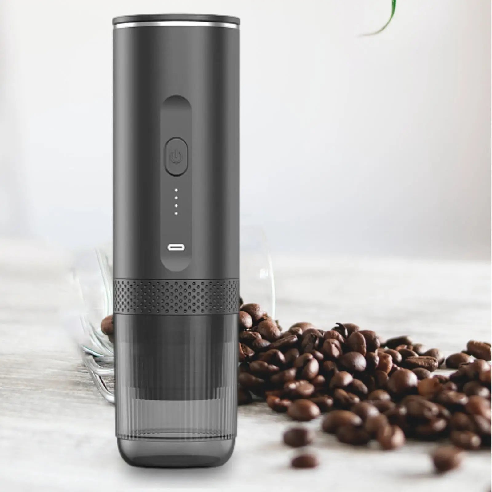 Machine à café portable, mini machine à expresso, pratique et rechargeable pour le bureau, la randonnée, la voiture, les voyages en camping-car, machines à expresso - Golden High-Tech