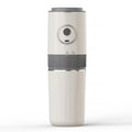 Machine à café portable sans fil 2-en-1 pour le camping en plein air - Broyeur de grains et cafetière manuelle portable - Golden High-Tech