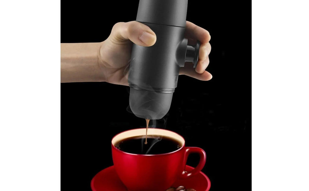 Machine à expresso manuelle portable pour l'extérieur, machine à café à pompe manuelle, presse à café manuelle compacte - Golden High-Tech