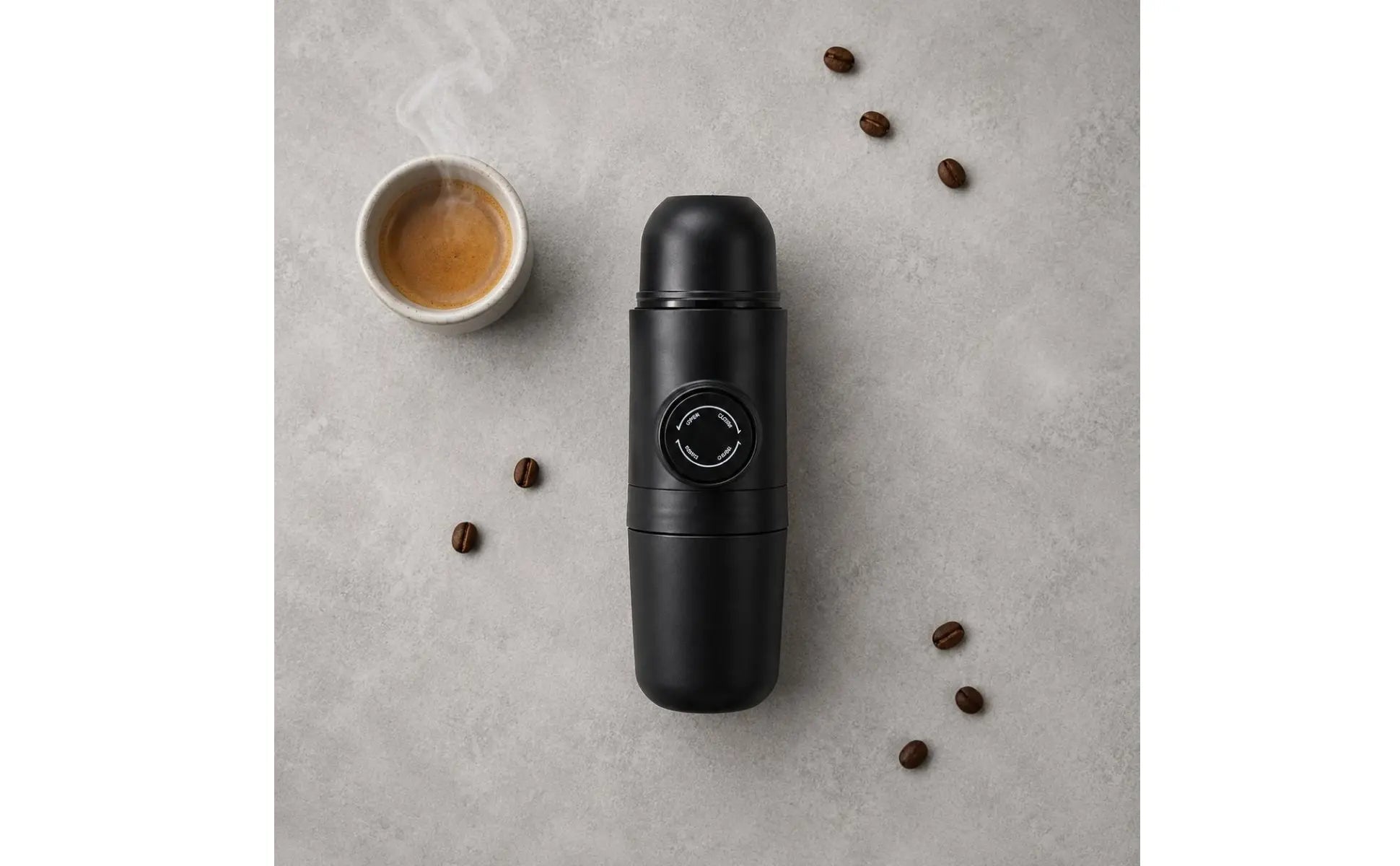 Machine à expresso manuelle portable pour l'extérieur, machine à café à pompe manuelle, presse à café manuelle compacte - Golden High-Tech