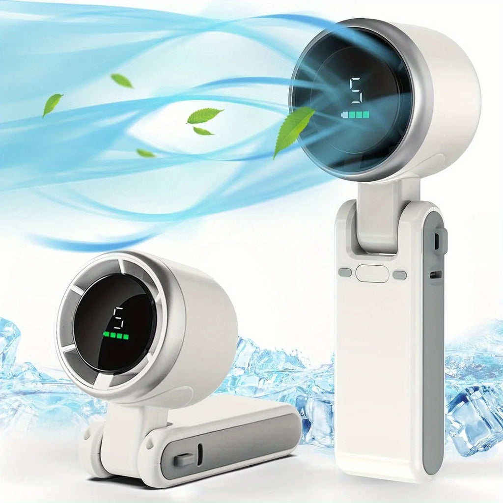 Mini Ventilateur de Voyage 3-en-1 Rechargeable USB